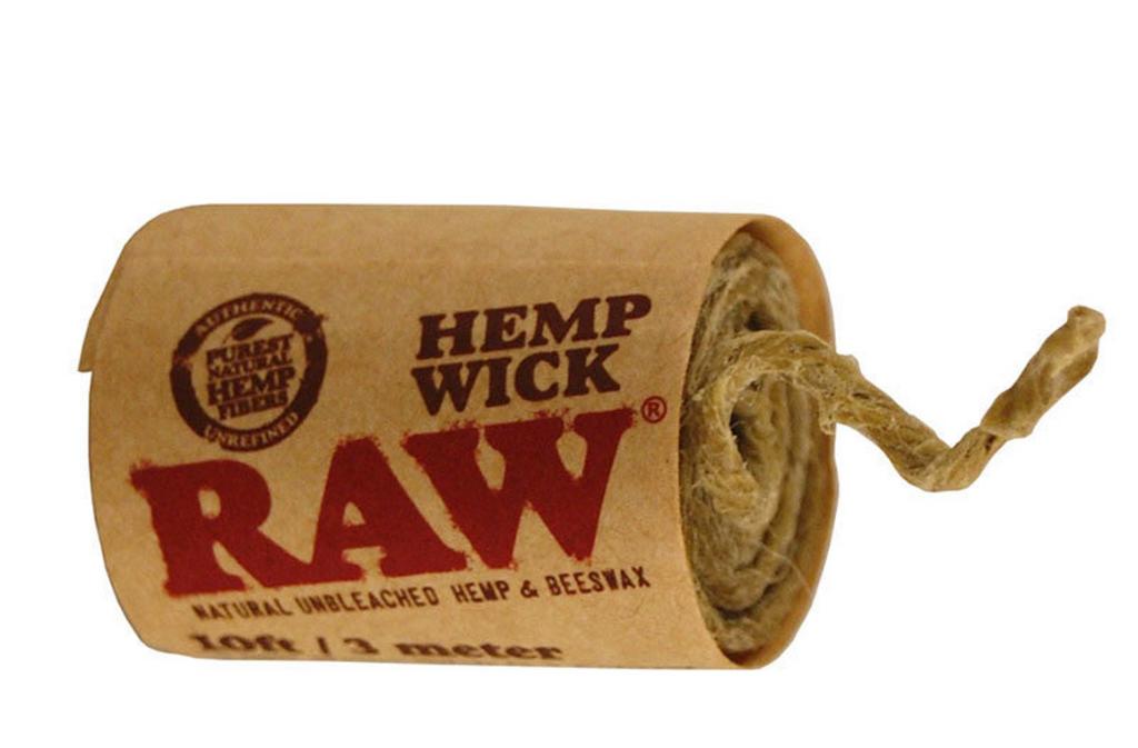 RAW, Hemp Wick Roll - 10ft/3m - Regular